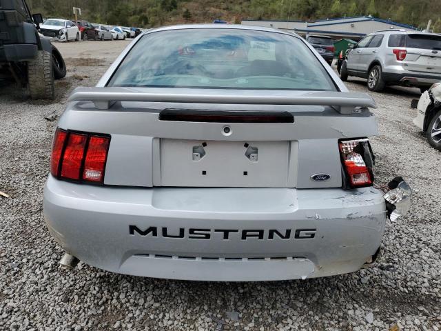 1FAFP40453F379021 - 2003 FORD MUSTANG SILVER photo 10