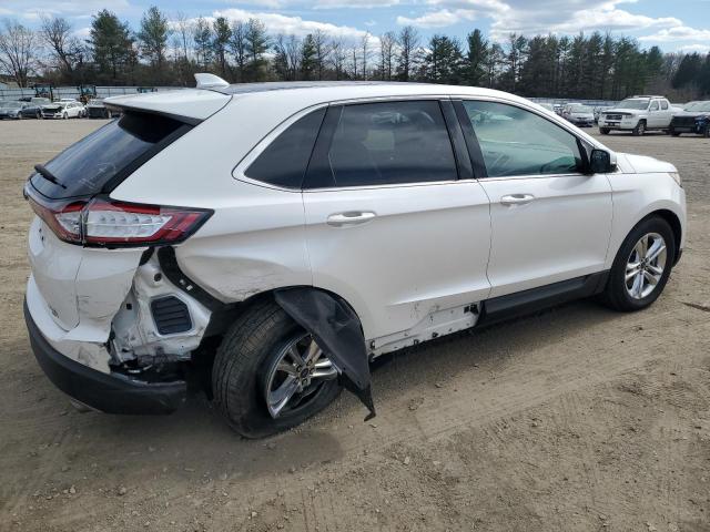 2FMPK4J81JBB35407 - 2018 FORD EDGE SEL WHITE photo 3