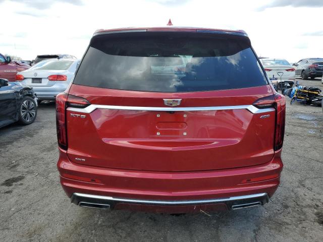 1GYKPDRS7NZ108158 - 2022 CADILLAC XT6 PREMIUM LUXURY RED photo 6