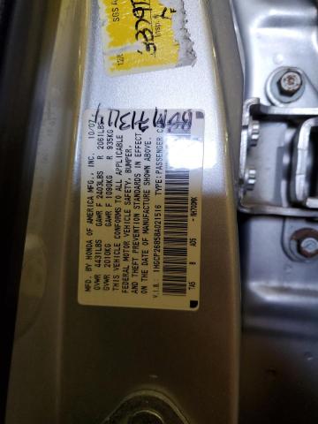 1HGCP26858A021516 - 2008 HONDA ACCORD EXL SILVER photo 12