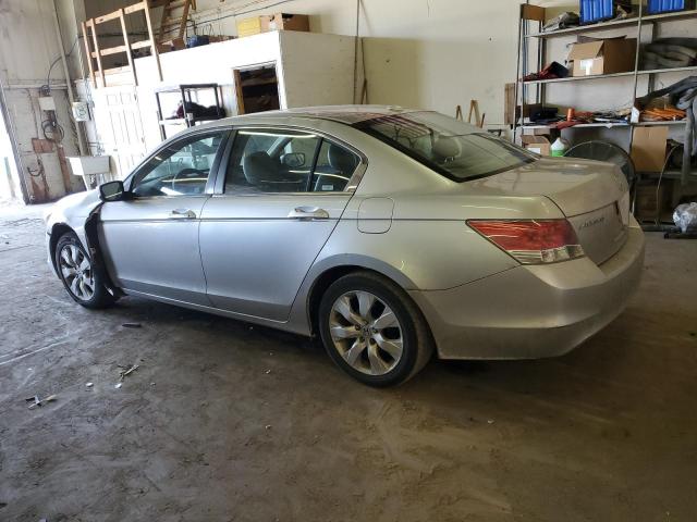 1HGCP26858A021516 - 2008 HONDA ACCORD EXL SILVER photo 2