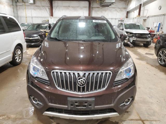 KL4CJCSB7FB190929 - 2015 BUICK ENCORE MAROON photo 5