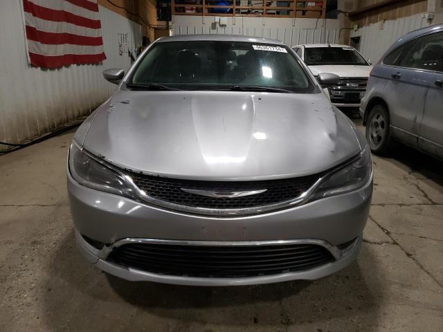 1C3CCCAB6FN577444 - 2015 CHRYSLER 200 LIMITED SILVER photo 5