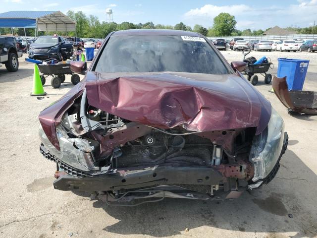 1HGCP2F84CA147746 - 2012 HONDA ACCORD EXL BURGUNDY photo 5