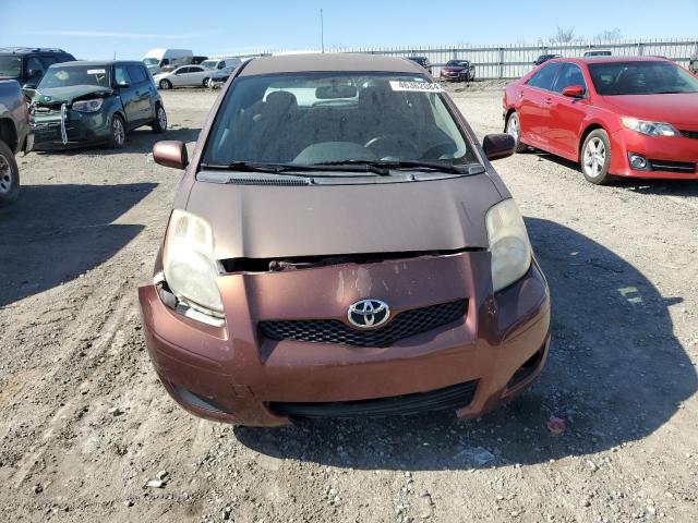 JTDJT4K35A5288421 - 2010 TOYOTA YARIS BURGUNDY photo 5