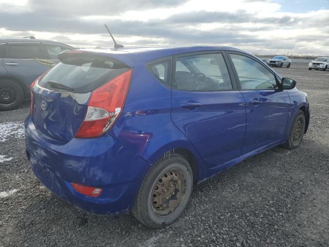 KMHCT5AE3DU123104 - 2013 HYUNDAI ACCENT GLS BLUE photo 3