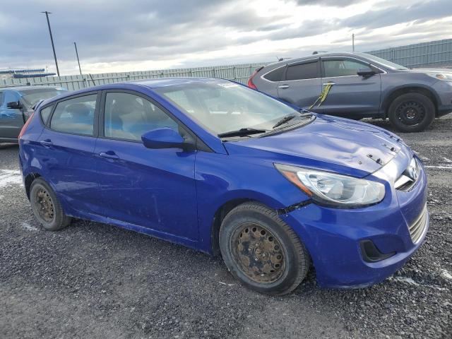 KMHCT5AE3DU123104 - 2013 HYUNDAI ACCENT GLS BLUE photo 4