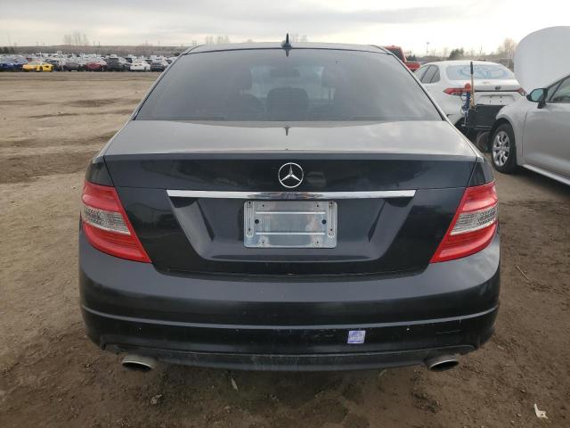 WDDGF81X18F056762 - 2008 MERCEDES-BENZ C 300 4MATIC BLACK photo 6