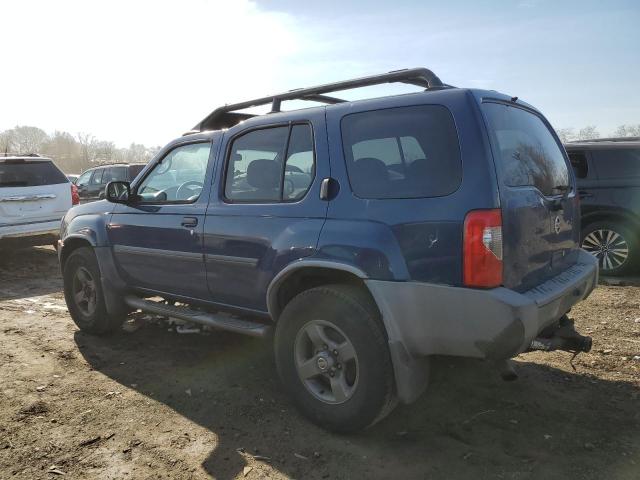 5N1ED28T43C700719 - 2003 NISSAN XTERRA XE BLUE photo 2