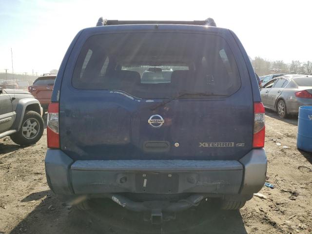 5N1ED28T43C700719 - 2003 NISSAN XTERRA XE BLUE photo 6