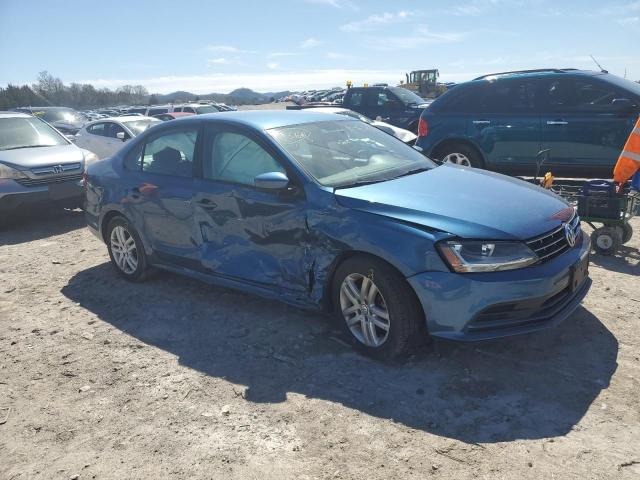 3VW2B7AJ2JM215880 - 2018 VOLKSWAGEN JETTA S BLUE photo 4