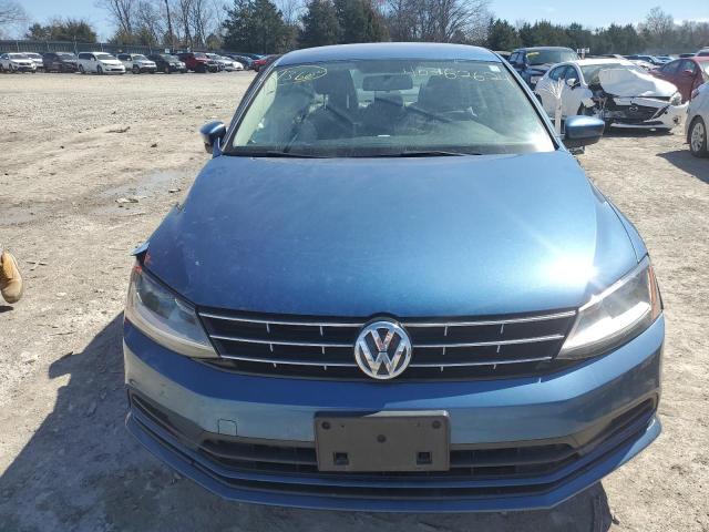 3VW2B7AJ2JM215880 - 2018 VOLKSWAGEN JETTA S BLUE photo 5