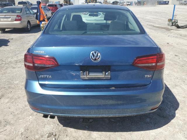 3VW2B7AJ2JM215880 - 2018 VOLKSWAGEN JETTA S BLUE photo 6