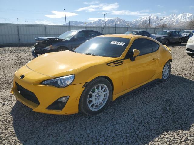 JF1ZNAA16F9706678 - 2015 TOYOTA SCION FR-S YELLOW photo 1