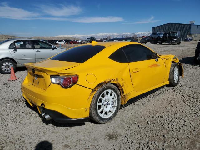 JF1ZNAA16F9706678 - 2015 TOYOTA SCION FR-S YELLOW photo 3