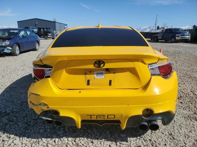 JF1ZNAA16F9706678 - 2015 TOYOTA SCION FR-S YELLOW photo 6
