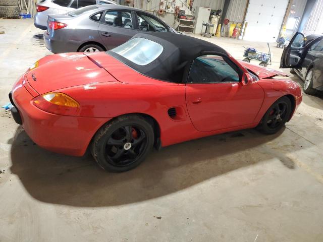 WP0CA2989YU620848 - 2000 PORSCHE BOXSTER RED photo 3