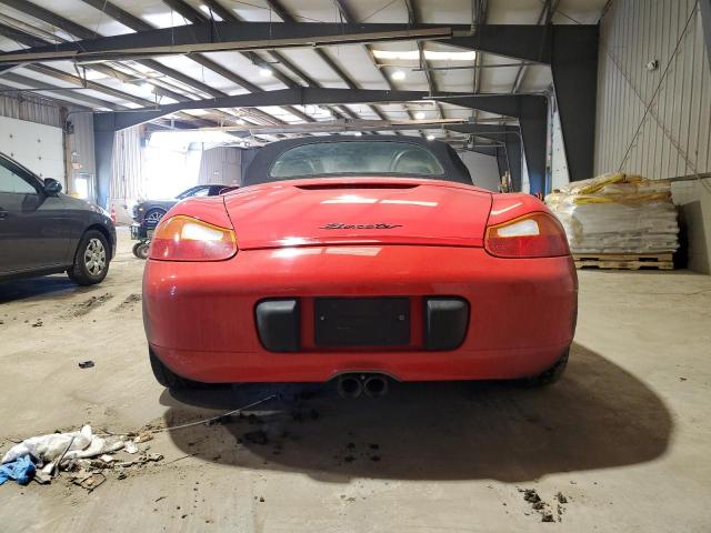 WP0CA2989YU620848 - 2000 PORSCHE BOXSTER RED photo 6