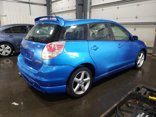 2T1KR32E67C634096 - 2007 TOYOTA COROLLA MA XR BLUE photo 3