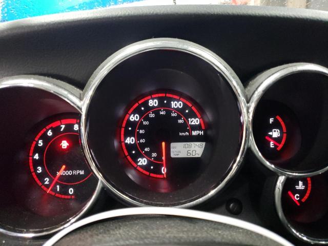 2T1KR32E67C634096 - 2007 TOYOTA COROLLA MA XR BLUE photo 9