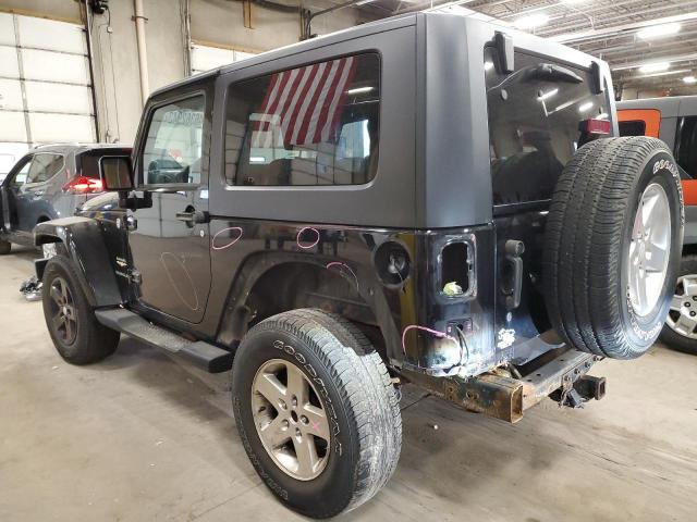 1J4FA54197L197325 - 2007 JEEP WRANGLER SAHARA BLACK photo 2