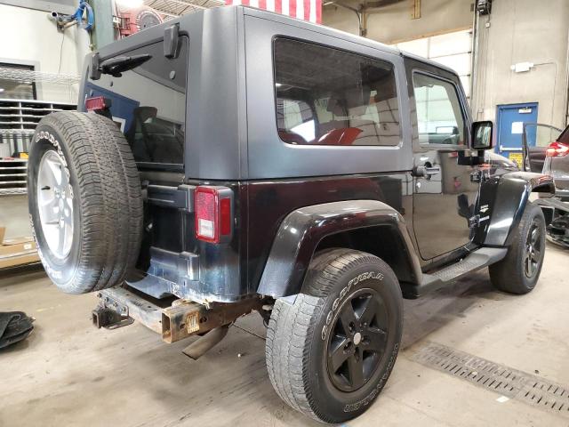 1J4FA54197L197325 - 2007 JEEP WRANGLER SAHARA BLACK photo 3