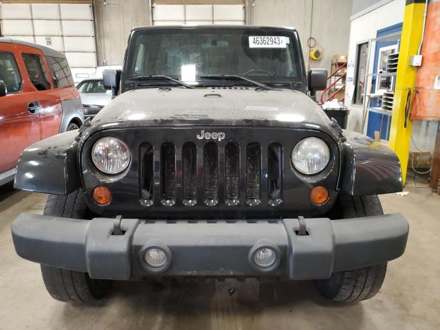 1J4FA54197L197325 - 2007 JEEP WRANGLER SAHARA BLACK photo 5