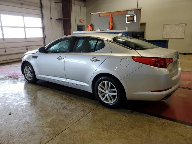 5XXGM4A71CG026583 - 2012 KIA OPTIMA LX SILVER photo 2