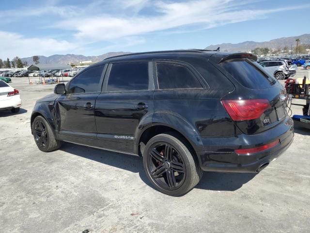 WA1DGAFE3FD029266 - 2015 AUDI Q7 PRESTIGE BLACK photo 2