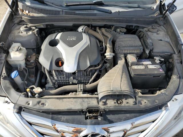 5NPEC4AB3DH749971 - 2013 HYUNDAI SONATA SE SILVER photo 11