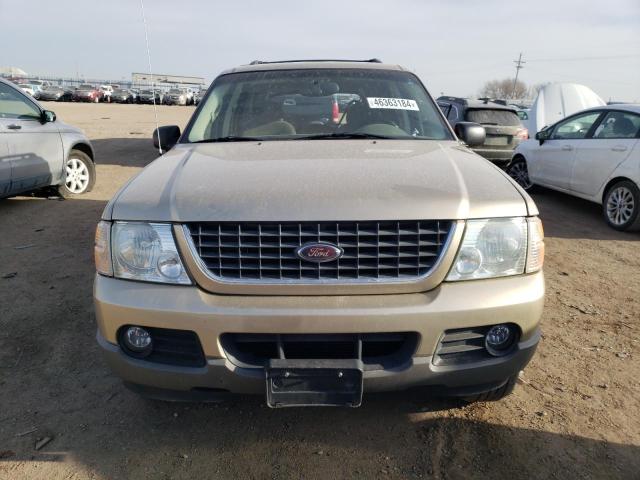 1FMZU73E62UC89629 - 2002 FORD EXPLORER XLT TAN photo 5