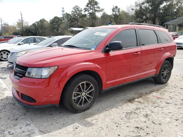 3C4PDCAB9JT295530 - 2018 DODGE JOURNEY SE RED photo 1