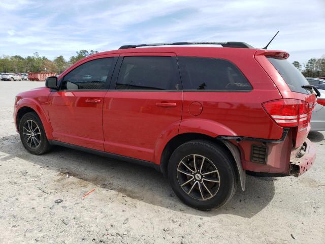 3C4PDCAB9JT295530 - 2018 DODGE JOURNEY SE RED photo 2