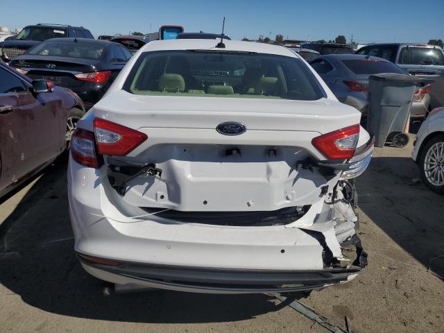 3FA6P0H75ER228256 - 2014 FORD FUSION SE WHITE photo 6