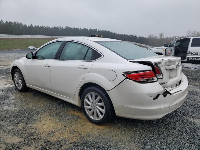 1YVHZ8DH7D5M15164 - 2013 MAZDA 6 TOURING WHITE photo 2