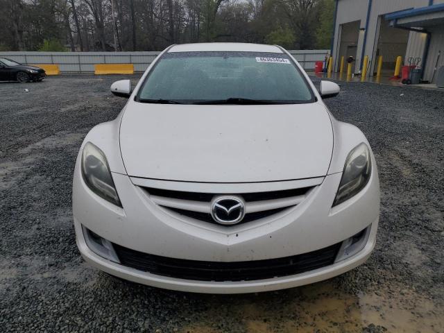 1YVHZ8DH7D5M15164 - 2013 MAZDA 6 TOURING WHITE photo 5