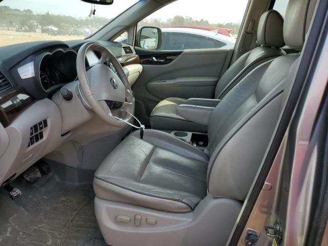 JN8AE2KP5C9045404 - 2012 NISSAN QUEST S SILVER photo 7