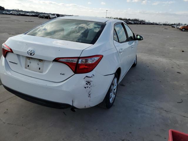 5YFBURHE2FP241221 - 2015 TOYOTA COROLLA L WHITE photo 3