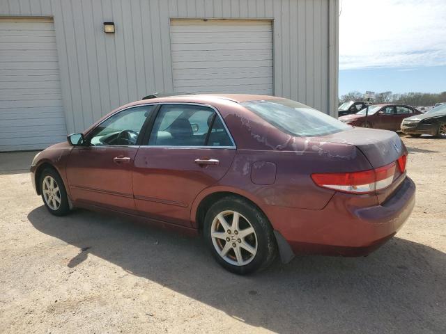 1HGCM66563A010717 - 2003 HONDA ACCORD EX MAROON photo 2