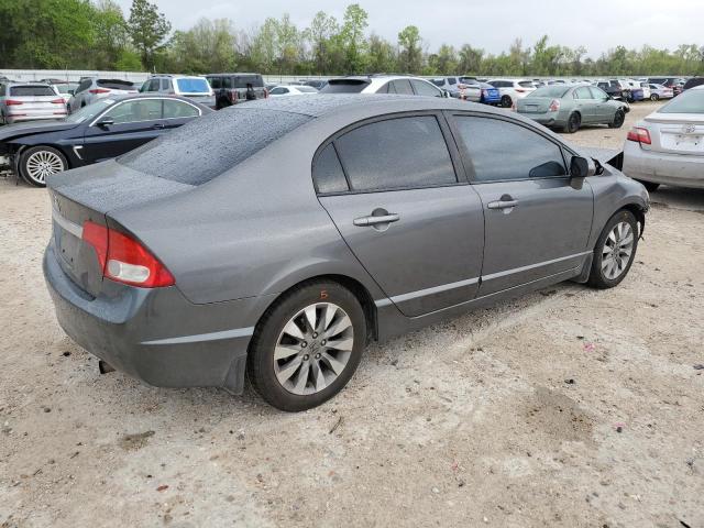 19XFA1F80AE051467 - 2010 HONDA CIVIC EX GRAY photo 3