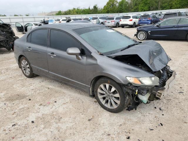 19XFA1F80AE051467 - 2010 HONDA CIVIC EX GRAY photo 4