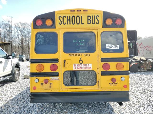 1FD4E45PX8DB26446 - 2009 FORD SCHOOL BUS E450 SUPER DUTY CUTAWAY VAN YELLOW photo 6