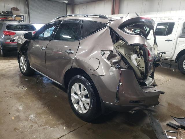 JN8AZ1MW2EW528596 - 2014 NISSAN MURANO S BROWN photo 2