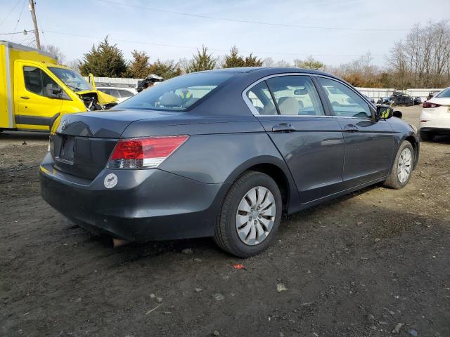 1HGCP26328A097103 - 2008 HONDA ACCORD LX GRAY photo 3