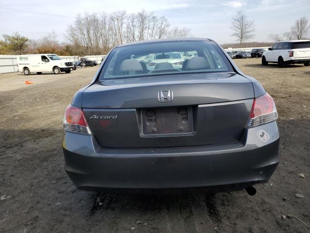 1HGCP26328A097103 - 2008 HONDA ACCORD LX GRAY photo 6