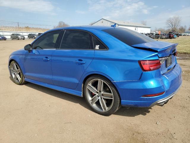 WAUB1GFF8H1055633 - 2017 AUDI S3 PREMIUM PLUS BLUE photo 2