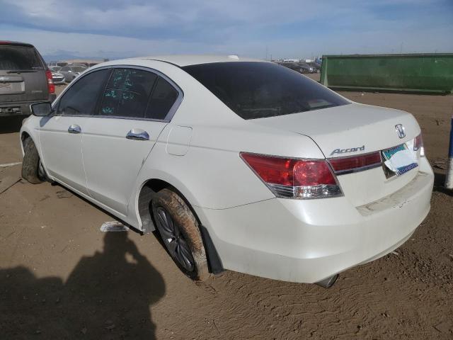 1HGCP3F8XBA002716 - 2011 HONDA ACCORD EXL WHITE photo 2