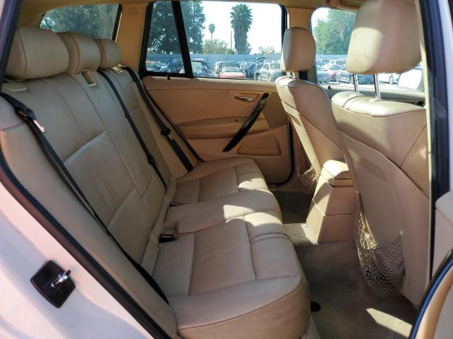 WBXPC93467WF19544 - 2007 BMW X3 3.0SI WHITE photo 11