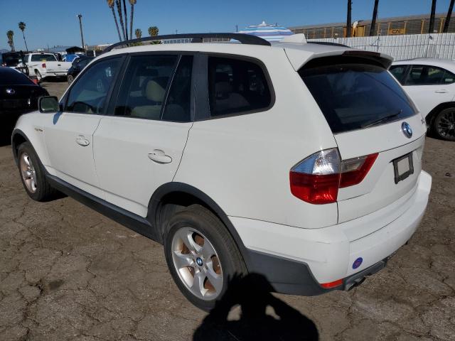 WBXPC93467WF19544 - 2007 BMW X3 3.0SI WHITE photo 2
