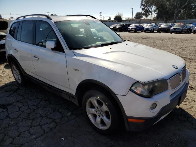 WBXPC93467WF19544 - 2007 BMW X3 3.0SI WHITE photo 4